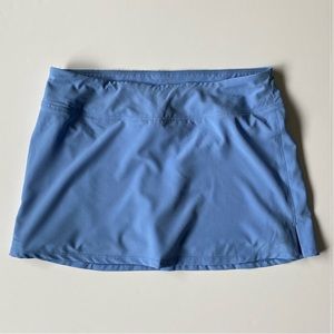 Etonic Skort Size Small Blue Periwinkle Shirt Shorts Tennis Sporty Athletic EUC